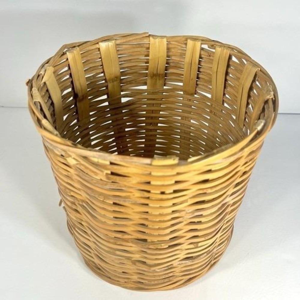 Woven Basket‎ Planter Holder Home Decor Cottagecore Farmhouse